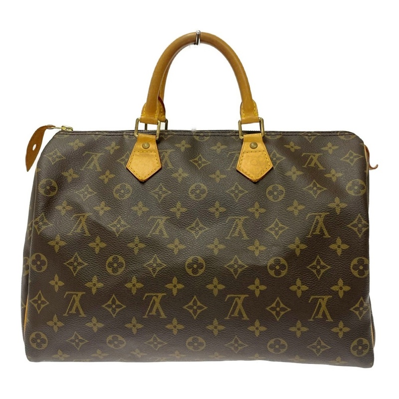 LOUIS VUITTON ルイ・ヴィトン M41524 モノグラム PVC スピーディ35 ボストンバッグ ブラウン 268950 ボストンバッグ