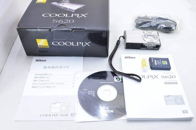 【ecoま】NIKON COOLPIX S620 コンパクトデジタルカメラ