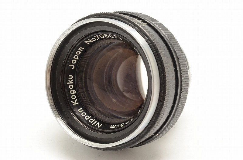 ★美品★ Nikon NIKKOR-H 5cm F2 Nippon Kogaku Japan Lens ニコン レンズ 完動 キレイ Sマウント ◆743