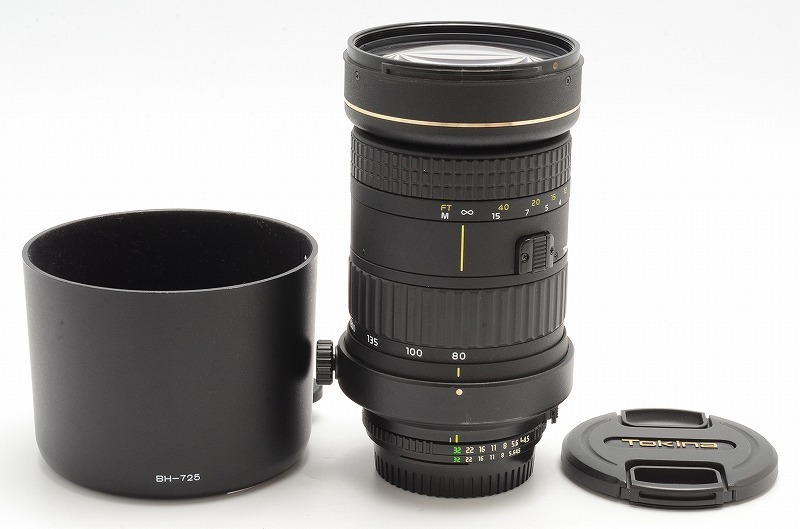 ★美品★ Tokina AT-X 80-400mm F4.5-5.6 D Lens Nikon Fマウント ニコン レンズ 完動 キレイ ◆758