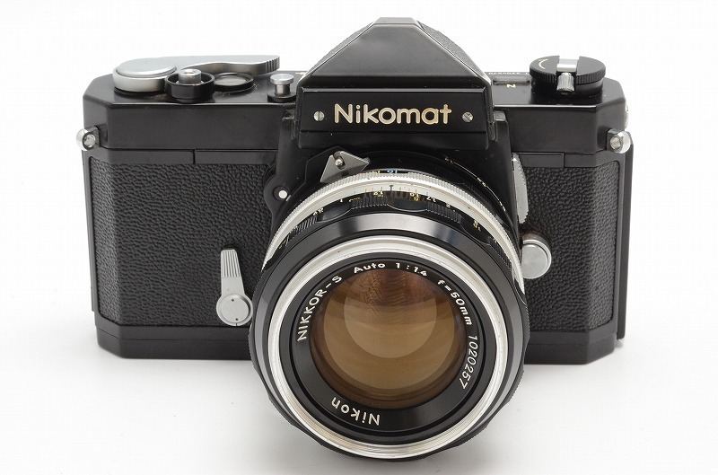 ★美品★ Nikon Nikomat FT N / NIKKOR-S 50mm F1.4 ニコン Black ニコマット Body Lens ボディ 黒 レンズ セット ◆777