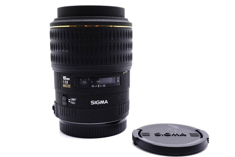 ★美品★ SIGMA 105mm F2.8 MACRO EX Canon キヤノン レンズ EF シグマ ◆687