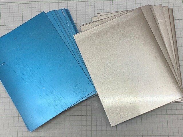 【20枚セット】アルミ合金　A3004　アルミ板　端材 200×150×2.5mm 　複数枚対応可能【送料お届け地域別】《200-150-2.5set》