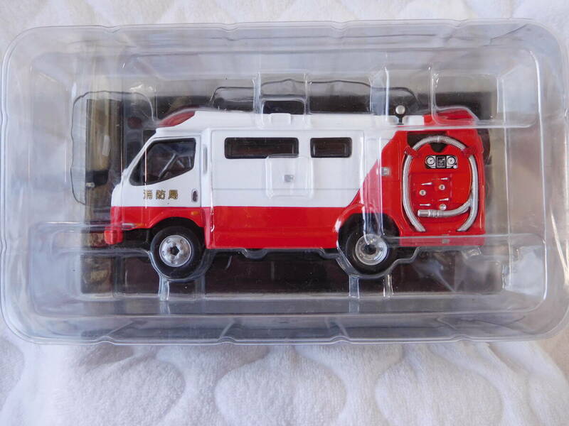 22 デルプラド 2003 世界の消防車 日本 2002 Morita FFA-001 消救車 モリタ スケール1：50 デル プラド 未開封 未使用