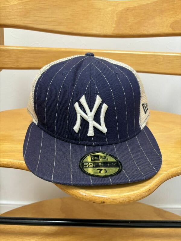 NEW ERA NEWYORK YANKEES CAPメッシュキャップ ニューヨークヤンキース ニューエラ 7 1/2