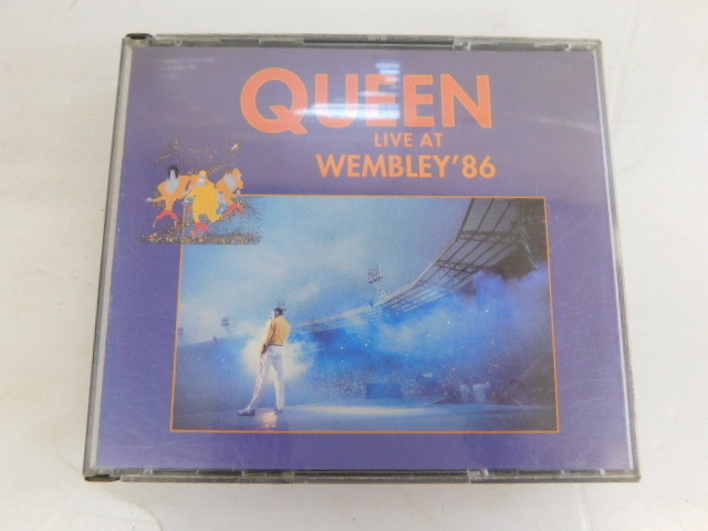 3166△CD QUEEN クイーン LIVE AT WAMBLEY’86 2枚組