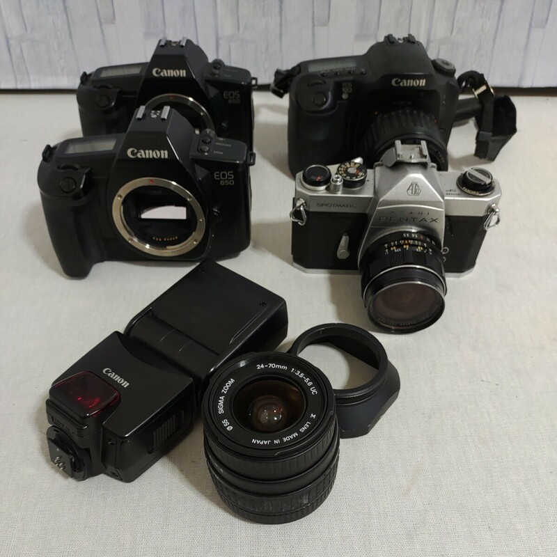 F055 Canon EOS10D EOS650 35-80mm F4-5.6 PENTAX SPOTMATIC 28mm F3.5 SIGMA 