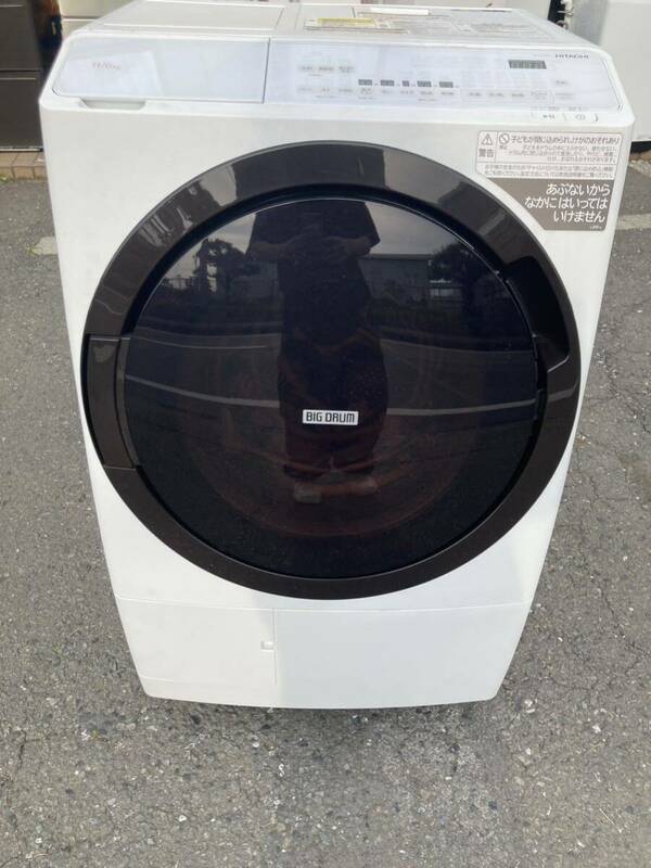 ★ HITACHI 日立 ビックドラム BD-SX110GL 2021年製 ドラム式洗濯機 洗濯乾燥機 家電 直接取引or 家財便