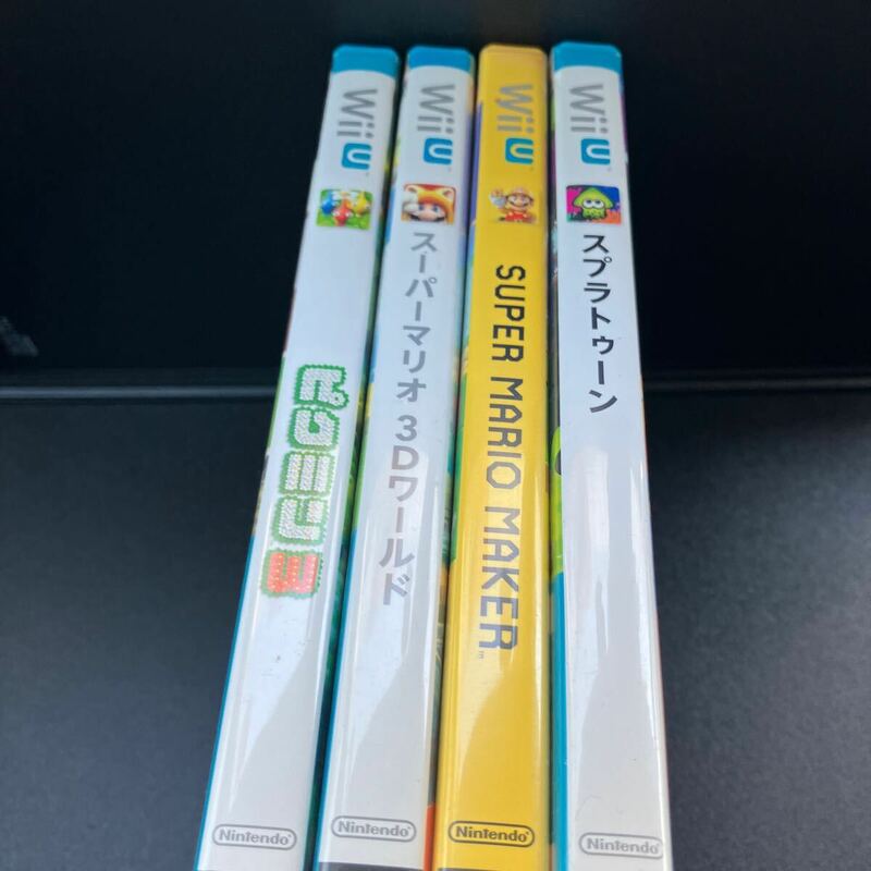 【未チェック】WiiU ソフト スーパーマリオ3Dワールド、ピクミン3、スーパーマリオメーカー等　ぷらすG