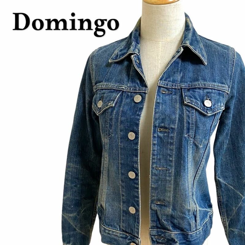 Domingo D.M.G. ドミンゴ デニムジャケット Gジャン アウター ジャケット 上着 ブルー 