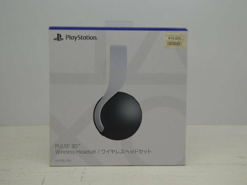 065-X75) 中古品 PlayStation PS5 PS4 PULSE 3D ワイヤレスヘッドセット ヘッドホン ※欠品あり※ 通電のみチェックOK
