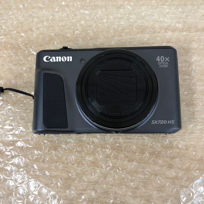 中古品 Canon PowerShot SX720 HS コンパクトデジタルカメラ ブラック 光学40倍ズーム PSSX720HSBK 本体のみ・カメラ関連