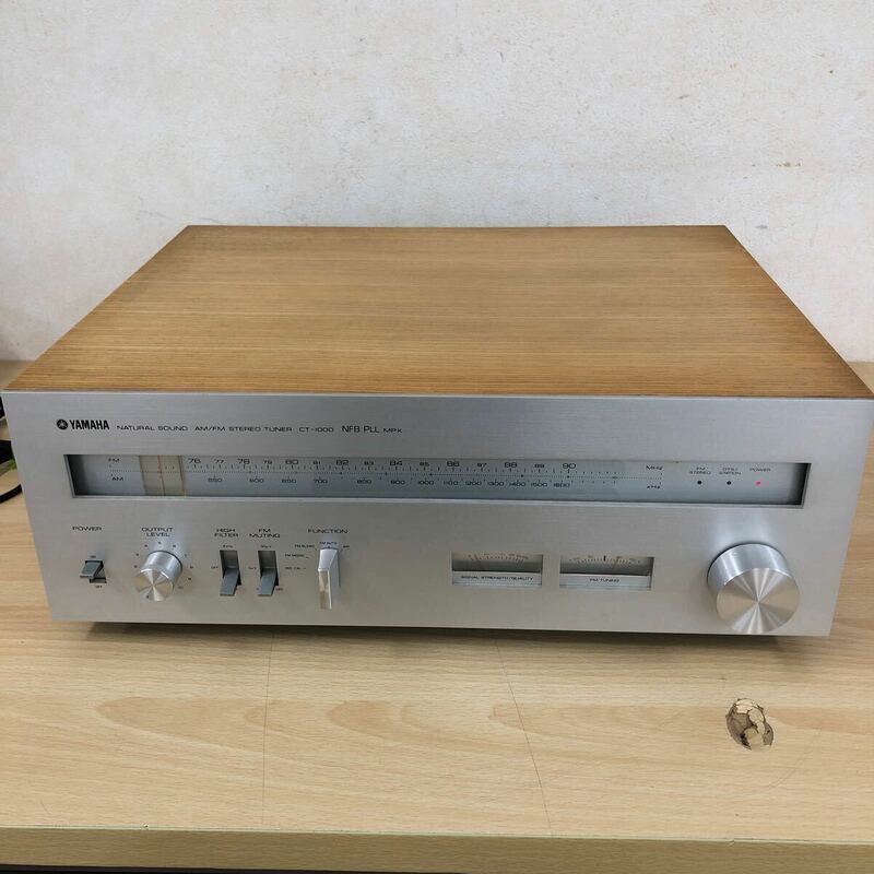 現状品 ヤマハ YAMAHA CT-1000 FM/AMチューナー 音響機器・オーディオ機器 ステレオ