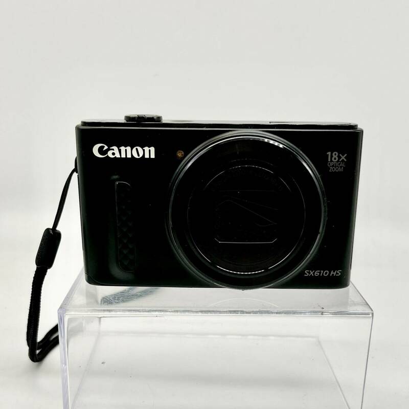 蘇や(PTY49)　1円スタート！　デジカメ　Canon　Power Shot　SX610 HS　簡易動作確認済み　中古品　コンパクトサイズ