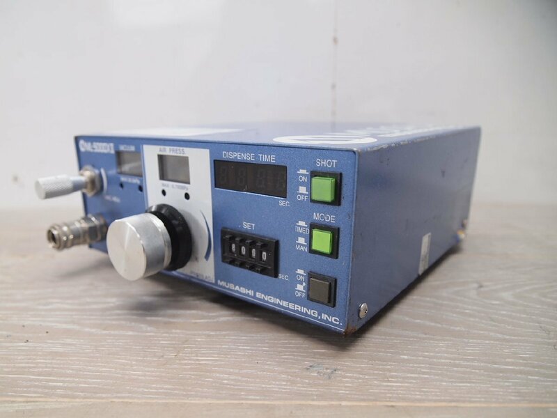 ☆【1K0424-10】 MUSASHI 武蔵エンジニアリング 小型デジタルディスペンサー ML-5000XII ジャンク