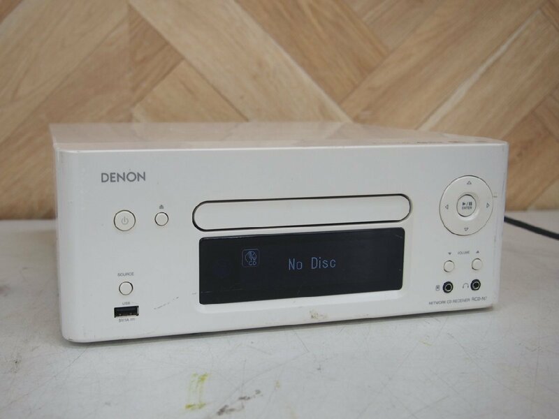 ☆【2K0522-46】 DENON デノン ネットワークCDレシーバー RCD-N7 2010年製 100V 現状品