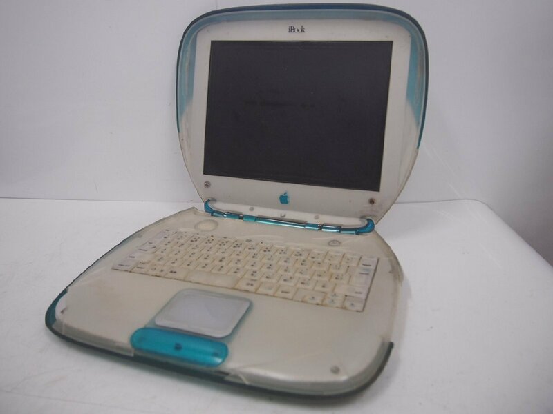 ☆【1R0523-16】 Apple アップル iBOOK クラムシェル M2453 1999 24V ジャンク