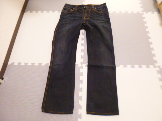正規品　ヌーディージーンズ　NudieJeans　ブラックライン　W30　L32　表参道にて購入　使用回数10回以内
