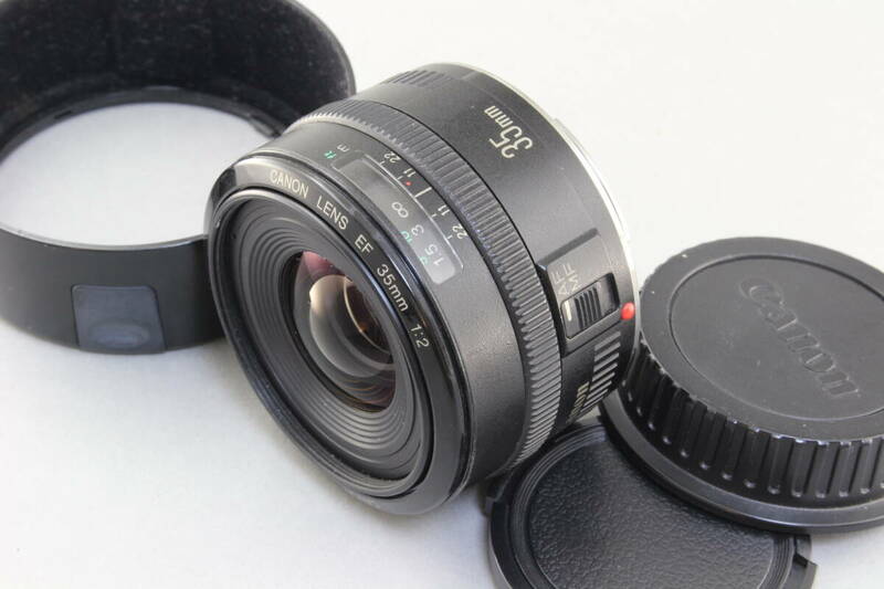 B+ (並品) Canon キヤノン EF 35mm F2 初期不良返品無料 領収書発行可能