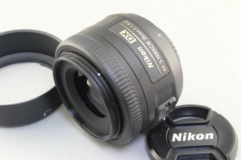 A+ (美品) Nikon ニコン DX AF-S NIKKOR 35mm F1.8G 初期不良返品無料 領収書発行可能