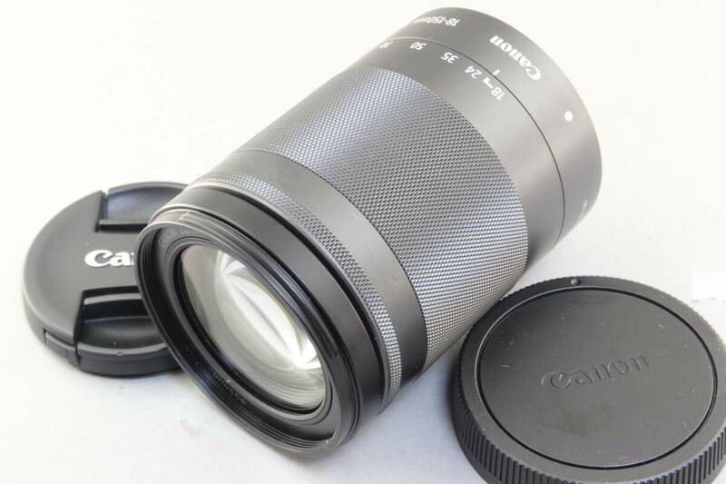 A+ (美品) Canon キヤノン EF-M 18-150mm F3.5-6.3 IS STM ブラック 初期不良返品無料 領収書発行可能