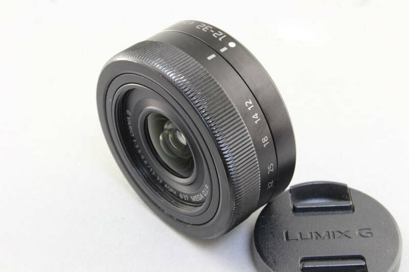 B+ (並品) Panasonic パナソニック LUMIX G VARIO 12-32mm F3.5-5.6 ブラック マイクロフォーサーズ 初期不良返品無料 領収書発行可能