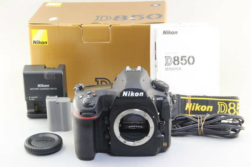 B+ (良品) Nikon ニコン D850 ボディ フルサイズ 初期不良返品無料 領収書発行可能
