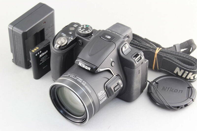 AB (良品) Nikon ニコン COOLPIX P600 ブラック 注意書きあり 初期不良返品無料 領収書発行可能