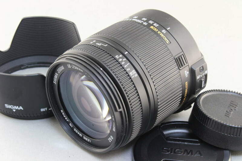AB (良品) SIGMA シグマ 18-250mm F3.5-6.3 DC MACrO OS HSM Nikon用 初期不良返品無料 領収書発行可能