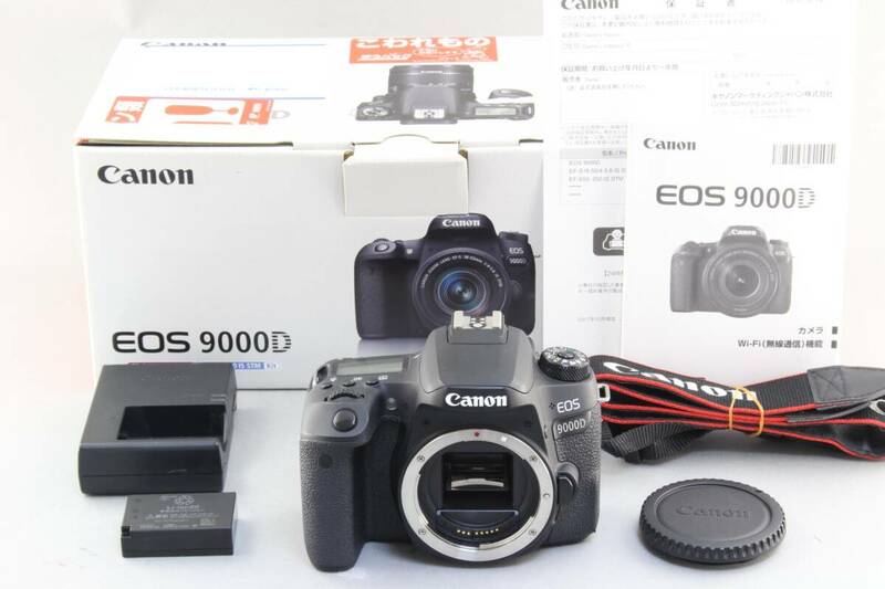 AA (極上美品) Canon キヤノン EOS 9000D ボディ 初期不良返品無料 領収書発行可能
