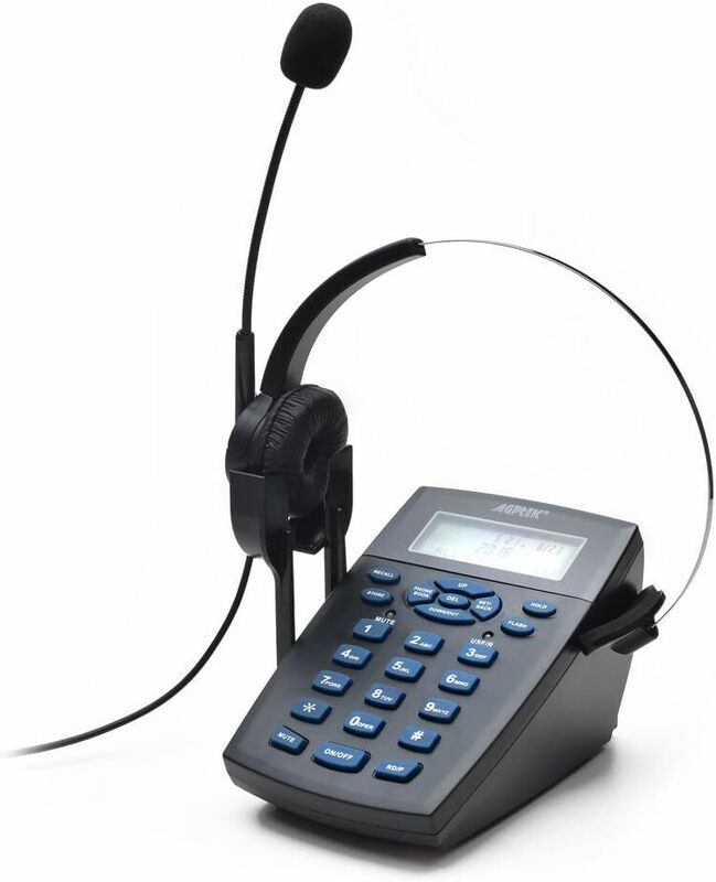 高品質 電話コールセンター用電話機 ダイヤルセット 雑音キャンセル録音機能 LE