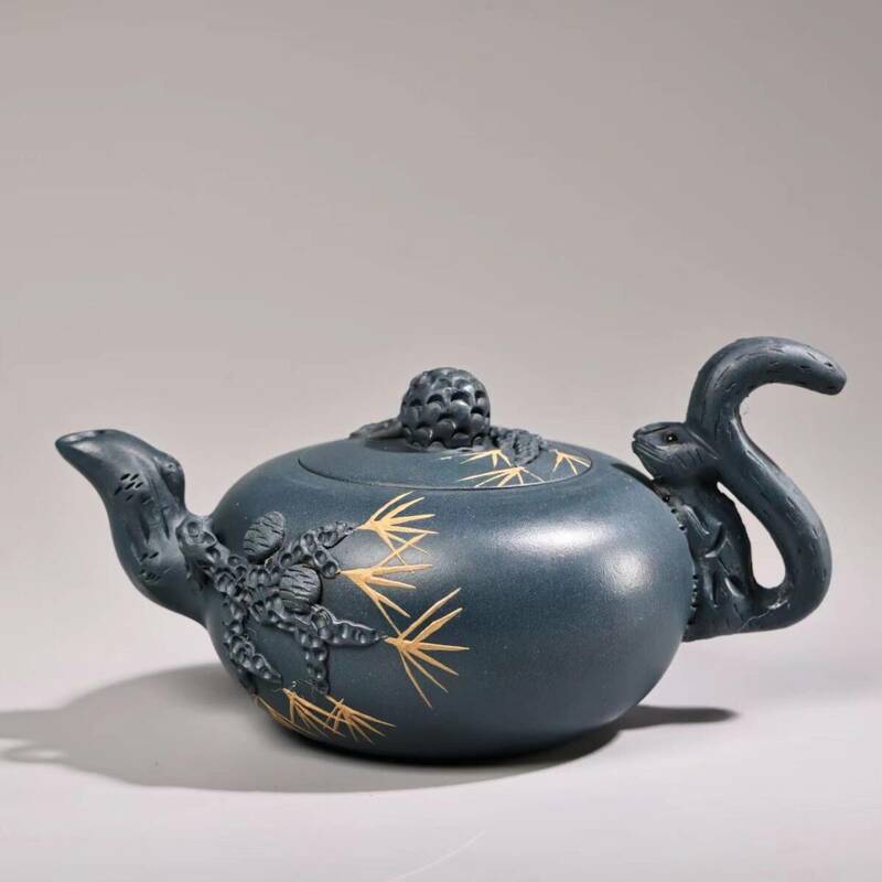 極上珍品 宜興紫砂壺 朱泥 紫泥 急須 常滑 煎茶道具 中国古美術 古美味 蔵出