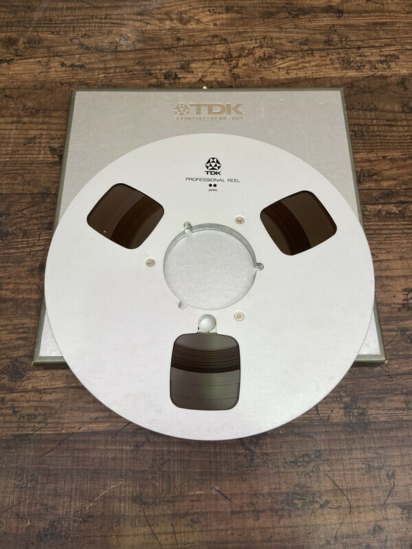 S-33◆TDK メタルリール オープンリールテープ PROFESSIONAL REEL 録音用 当時物