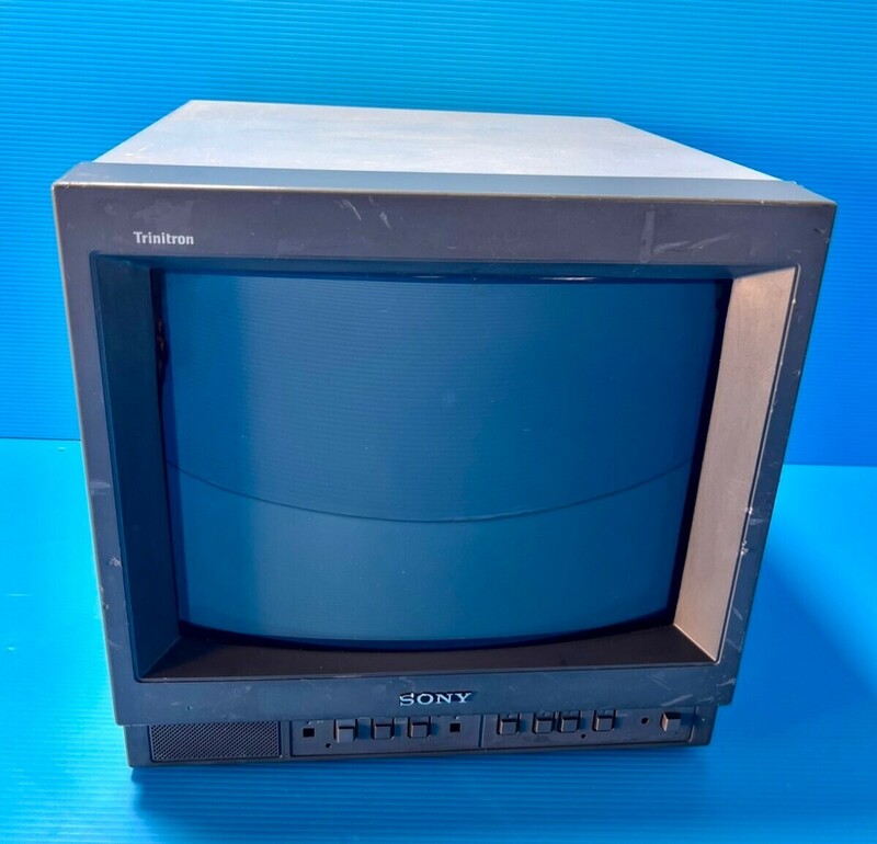 F715 ★SONY ソニー TRINITRON COOLER VIDEO MONITOR カラービデオモニター MODEL No. PVM-14N6J