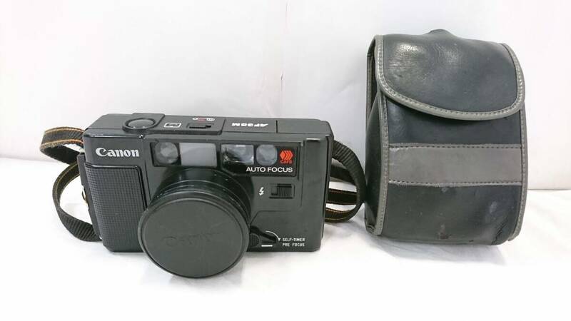 【ジャンク品】Canon キャノン Autoboy オートボーイ フィルムカメラ AF35M/オートフォーカス/35mmレンズ/ケース付き/6-04OM051202