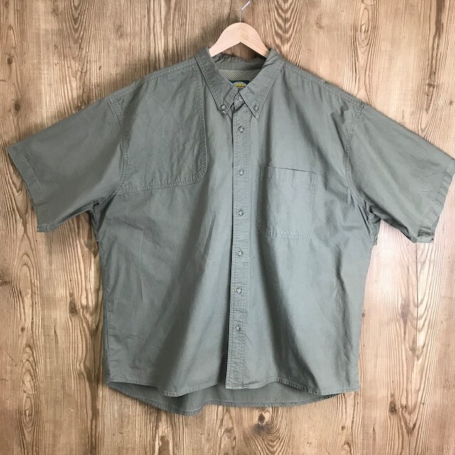 ビッグサイズ オーバーサイズ 90s VINTAGE Cabela's ハンティング ワーク 半袖シャツ メンズ XXL 90年代 カベラス 古着 e24050750