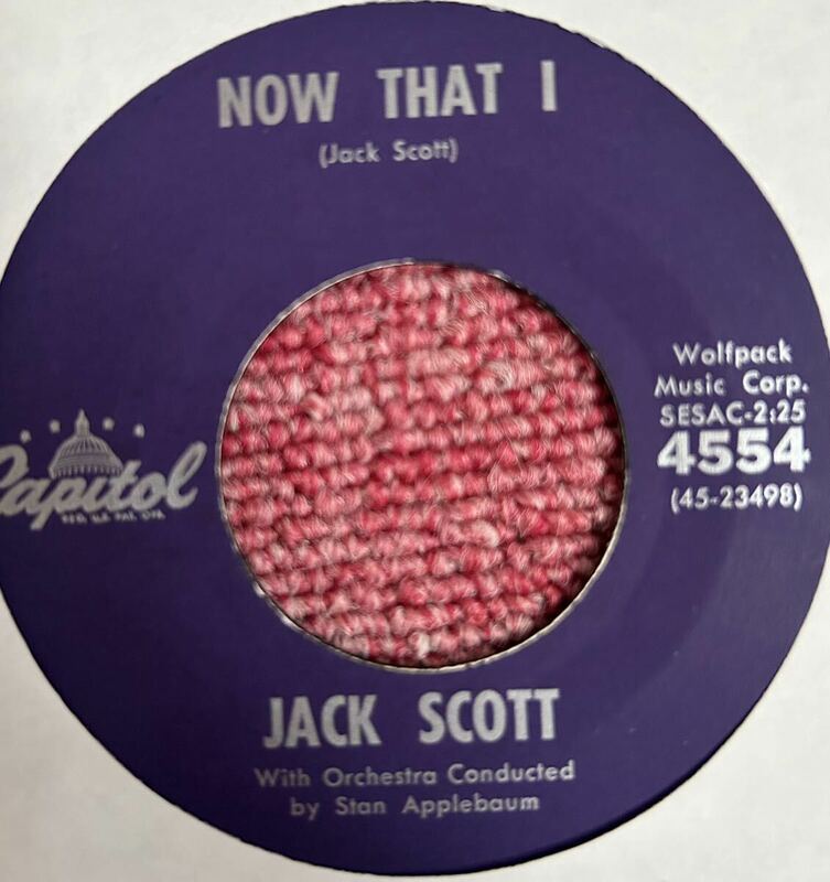 Jack Scott・A Little feeling・capitol