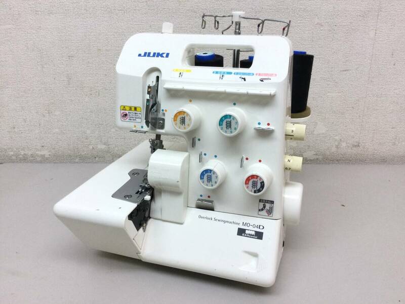 JUKI ジューキ オーバー ロックミシン MO-04D 2本針 4本糸 ハンドクラフト 手工芸 現状品