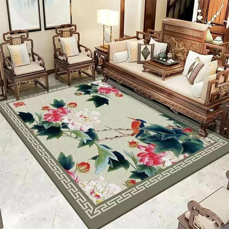 新品★美品★レトロ アメリカ式 豪華絨毯 快適である 家庭用カーペット 長方形 160x230cm