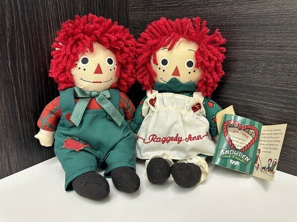 I123-X3-32 RAGGEDY ANN&ANDY SNOWDEN 1998 現状品①