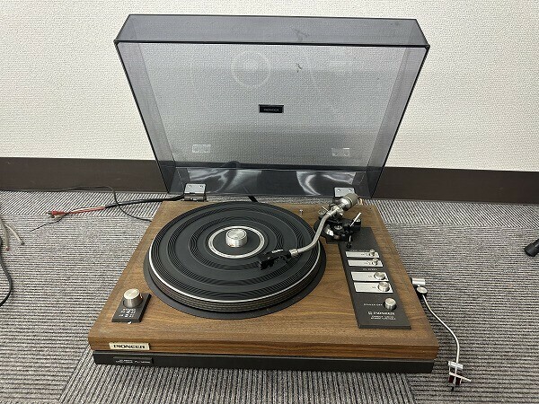 J204-X3-92 Pioneer パイオニア PL-1400 レコードプレイヤー オーディオ機器 現状品①