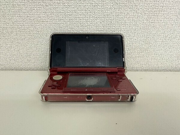 J036-X3-100 ニンテンドー 任天堂 Nintendo 3DS本体 CTR-001 ジャンク 現状品①