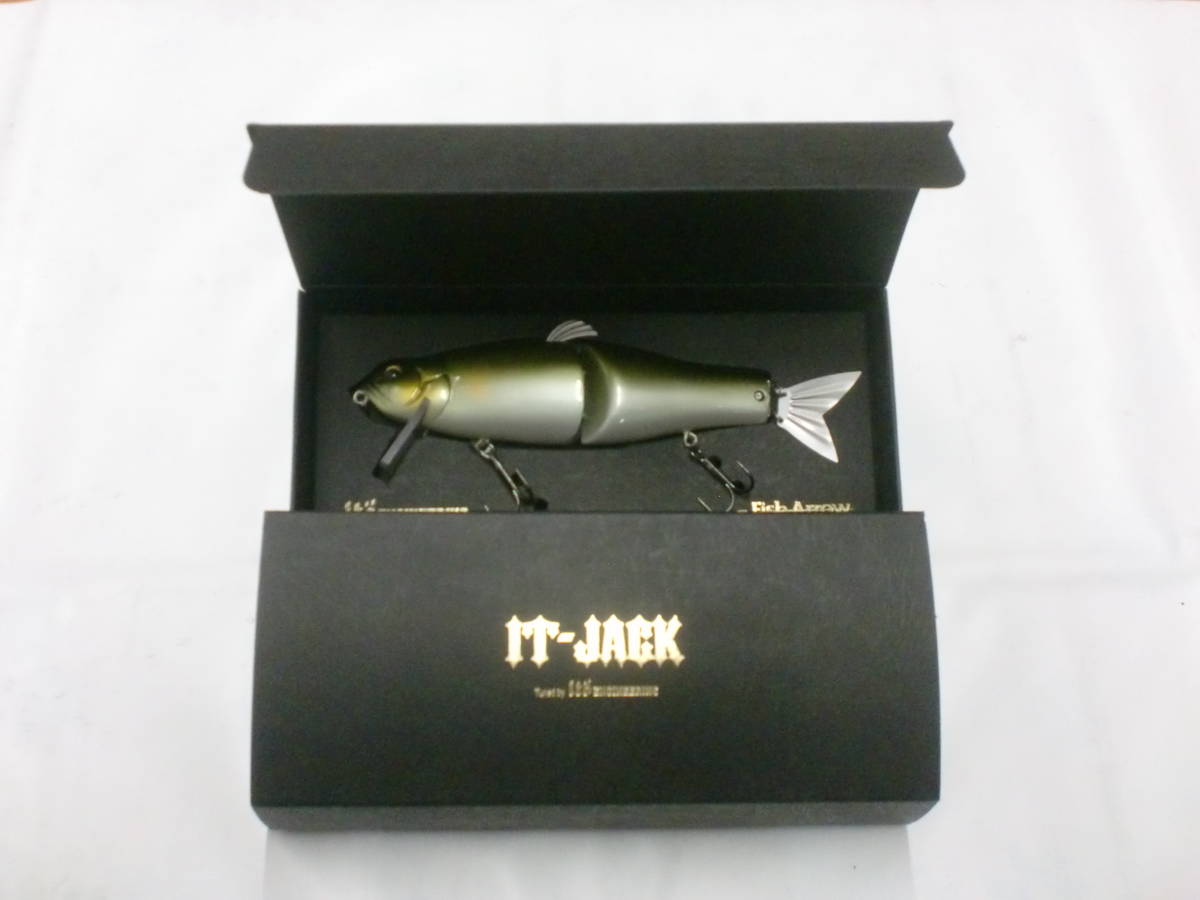 ☆希少【新品】☆メガバス・ルアー・ITO・フィッシュアロー【ITジャック・紀州アユ】ビックベイト・ブラックバス・ウッド製・木製 