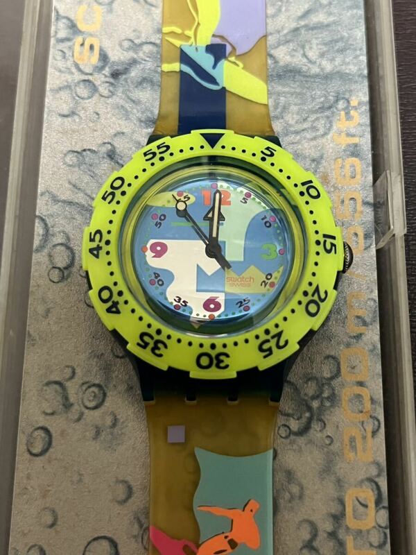 ヴィンテージ 1995年 Swatch スウォッチ 腕時計 クオーツ 長期保管品ジャンク