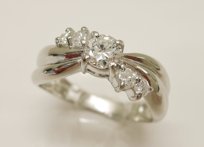 【新品磨き済】Pt900 プラチナ ダイヤ0.50ct リング 指輪 サイズ12号 ジュエリー アクセサリー Diamond NBJ