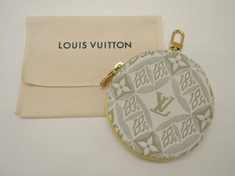 LOUIS VUITTON ルイヴィトン ポルトモネ・ロン ホワイト since1854 M81173 コインケース 小銭入れ ランクSA BRB・バッグ・財布