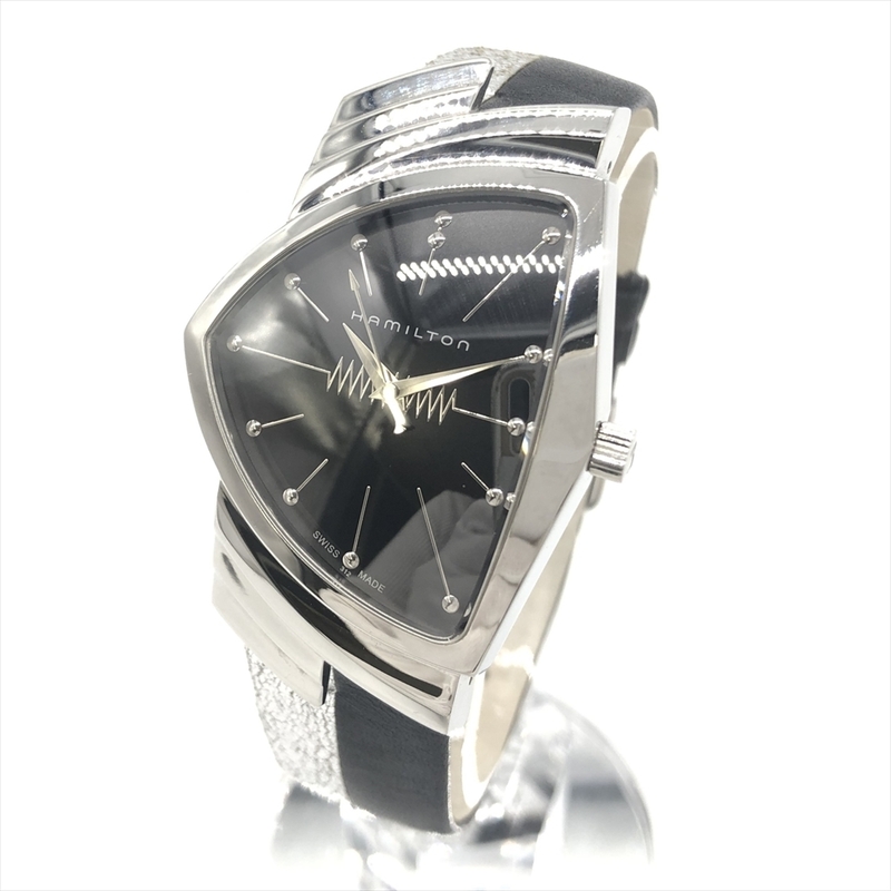ハミルトン HAMILTON ベンチュラ H244810 エルヴィス・プレスリー 腕時計 ブラック文字盤 LIMITED EDITION 限定 稼働品