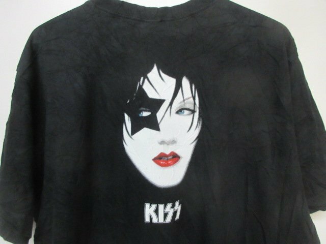 USA製 Tシャツ xl 黒　ロック　kiss　キッス　ライセンス　アメカジ古着　sy985