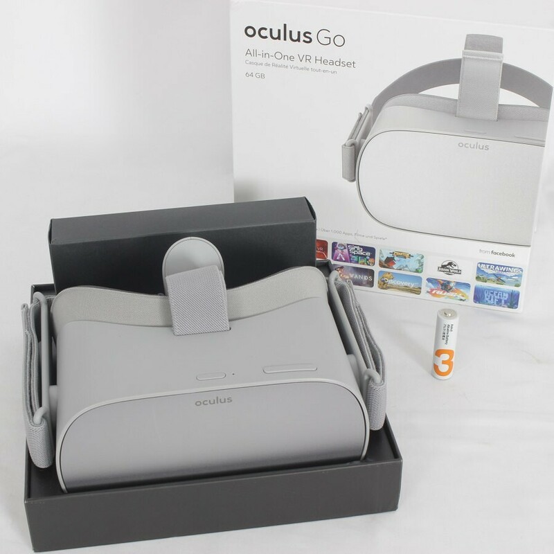 Oculus Go 64GB ヘッドマウントディスプレイ VR ヘッドセット オキュラスゴー 本体