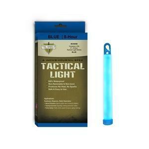 送料無料 未使用品 TAC SHIELD サイリウム ライトスティック 6インチ 10本入り [ ブルー ] タックシールド ケミカルライト TACTICAL LIGHT